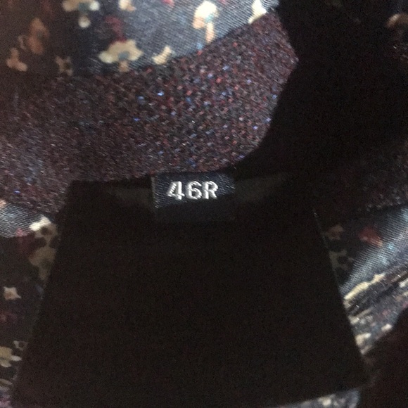 Deep Purple Pattern Blazer - Daniel Hechter - Picture 7 of 7